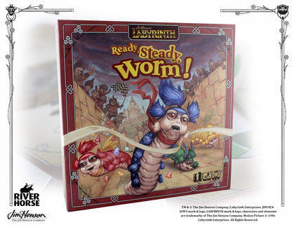Jim Henson's Labyrinth - Ready, Steady, Worm! - Board Game - River Horse