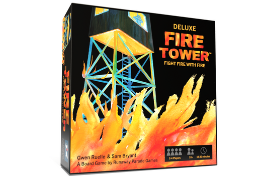 Fire Tower - Fight Fire with Fire - Board Game - Runaway Parade Games