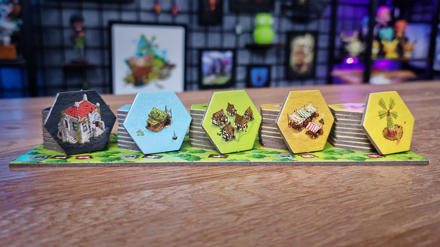 Emberleaf - A Card Dancing Engine-Building Board Game - City of Games