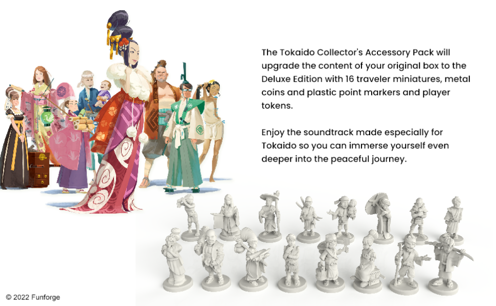 Tokaido - Accessory - Collector's Accessory Pack - Fun Forge Games