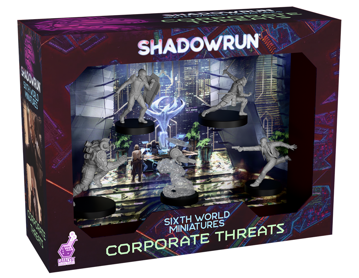 Shadowrun Sixth World - Corporate Threats Miniatures