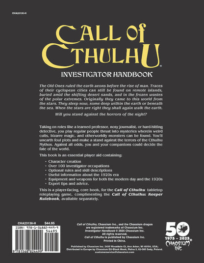 Call of Cthulhu - 50th Anniversary Slipcase Set - Chaosium Inc.