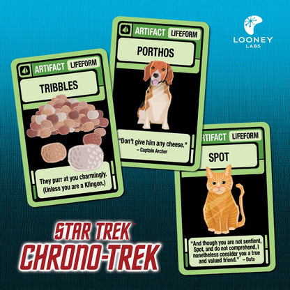 Star Trek Chrono-Trek - A Chrononauts Card Game - Looney Labs - LOO-099