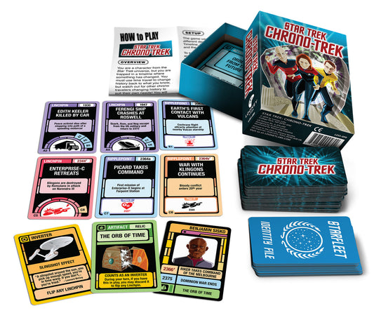 Star Trek Chrono-Trek - A Chrononauts Card Game - Looney Labs - LOO-099