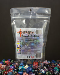 Pound-O-Dice Bulk Assorted Polyhedral Dice (Approx. 100)
