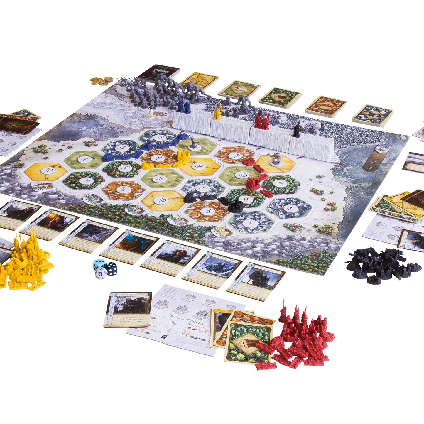 A Game of Thrones CATAN - Brotherhood of the Watch - STANDALONE Board Game
