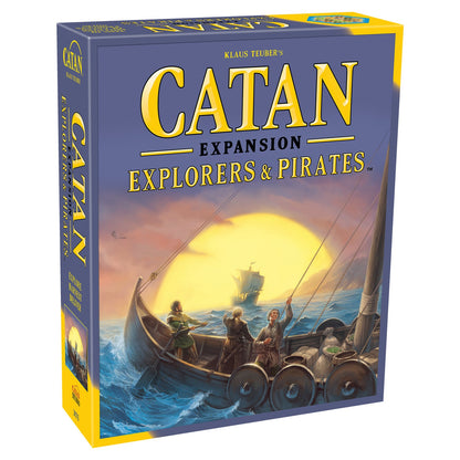 CATAN - Explorers & Pirates - Board Game Expansion - Catan Studios