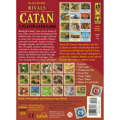 Rivals for CATAN - 2-Player Card Game - Catan STUDIO