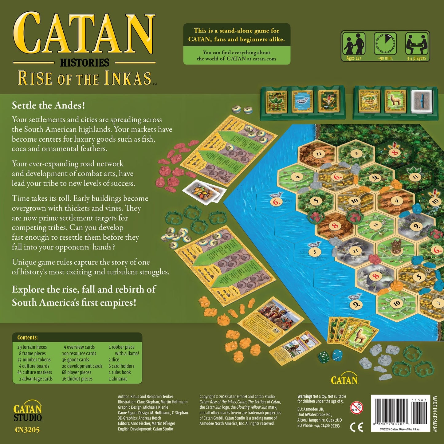 CATAN Histories - Rise of the INKAS Board Game - Catan Studio