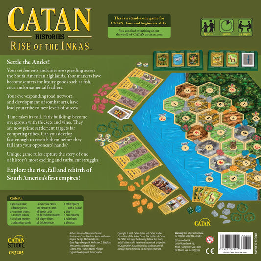 CATAN Histories - Rise of the INKAS Board Game - Catan Studio