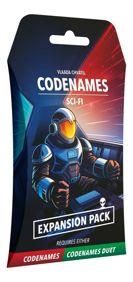 Codenames - 2nd Edition/2.0 - Sci-Fi Expansion Pack (2026) - Czech Game Editions