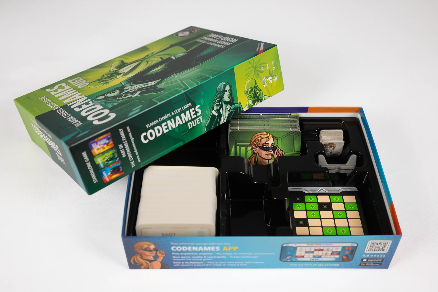 Codenames Duet 2nd Edition/2.0 (2025) -A Co-Op Secret Agent Game - Czech Game Editions