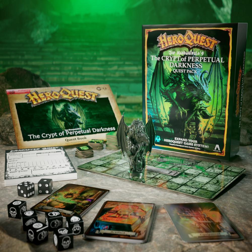 HeroQuest - Joe Manganeiello's - The Crypt of Darkness - Quest Pack Expansion - Avalon Hill