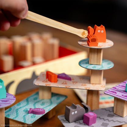 Cats Knocking Things off Ledges - A Mischief and Balance Board Game - The OP Games