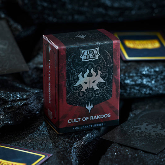 Dragon Shield: (100 Card Sleeves) Matte Dual Art - Cult of Rakdos - Guildpact Series - Magic: The Gathering