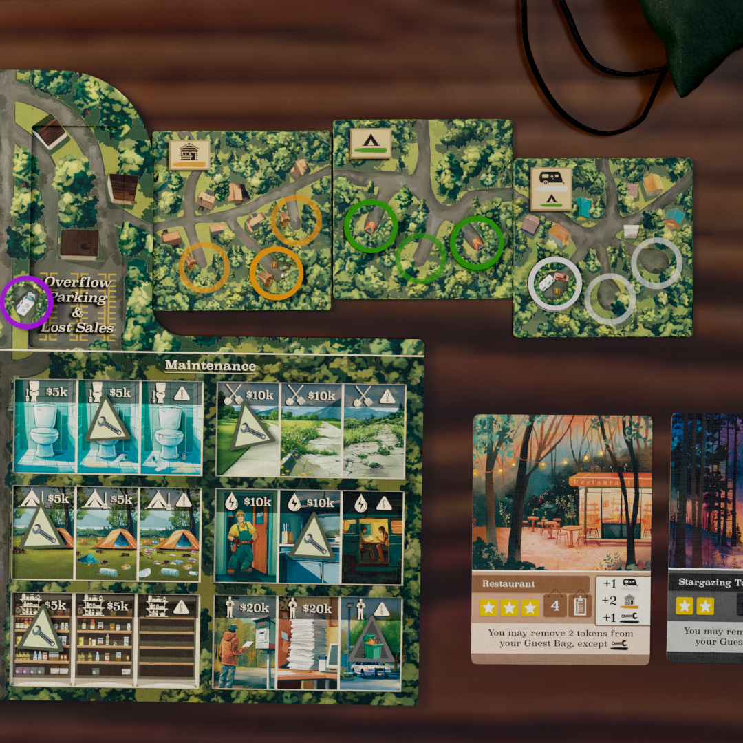 Camping Season - Design, Build and Manage Your Own Campground!