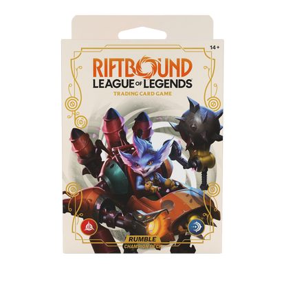 Riftbound - League of Legends TCG - Rumble (2026) Spiritforged Champion Deck - Riot Games