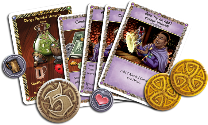 Battle for Greyport - A Red Dragon Inn Deckbuilding Game - SlugFest Games