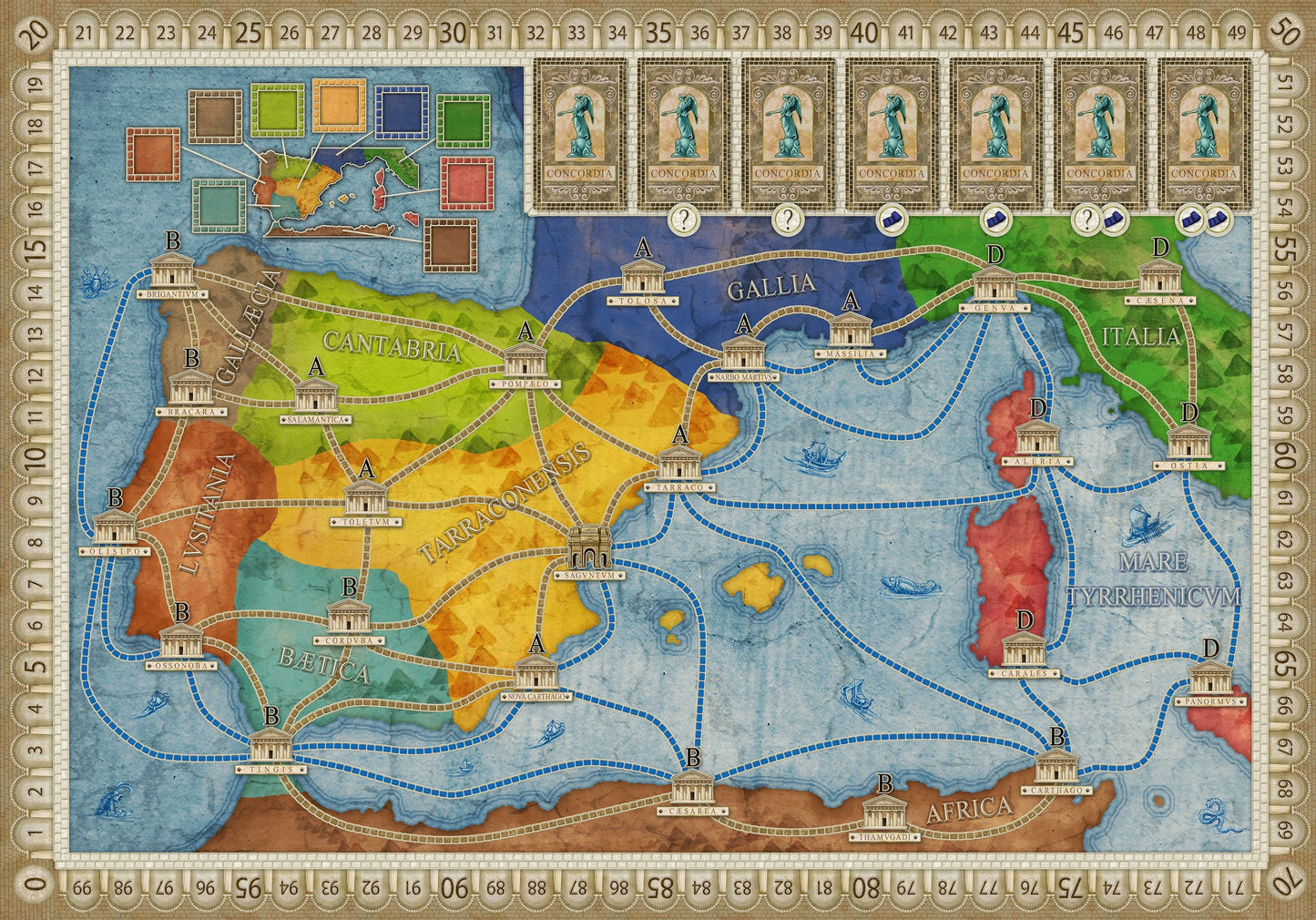 Concordia - Salsa Expansion - Rio Grande Games