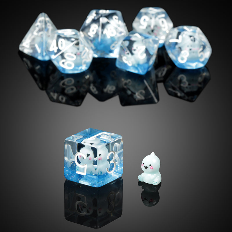 Resin Dice Set (7pcs) [Dragon]