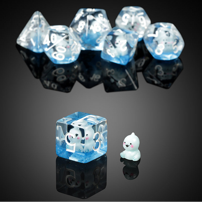 Resin Dice Set (7pcs) [Dragon]