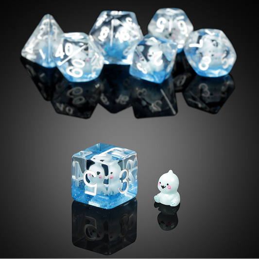 Resin Dice Set (7pcs) [Dragon]