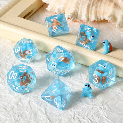 Resin Dice Set (7pcs) [Turtle]