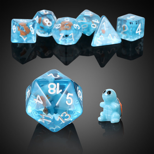 Resin Dice Set (7pcs) [Turtle]