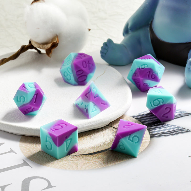 Silicone Dice Set (7pcs) [UFO]