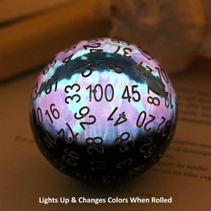 D100 Dice (Dragon Eye) [Red]