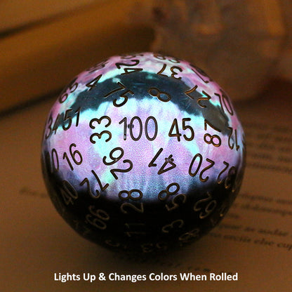 D100 Dice (Dragon Eye) [Red]