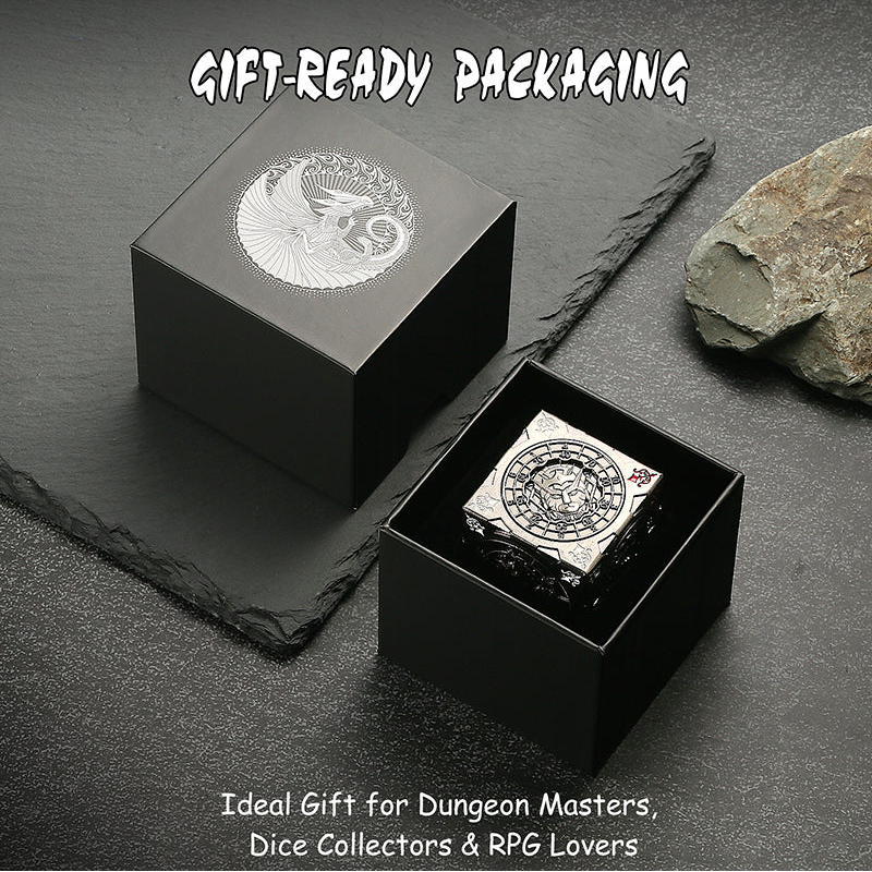 Cube Spinner Dice [Iron]