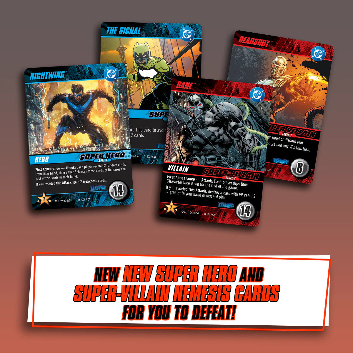 DC Comics Deck Building Game - Arkham Asylum Shadows Expansion - Cryptozoic Entertainment