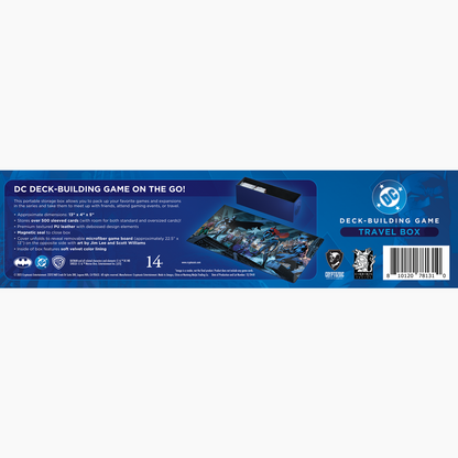 DC Comics Deck Building Game - Game Storage Travel Box - Cryptozoic Entertainment
