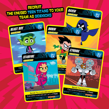 Teen Titans GO! - Deck Building Game - Cryptozoic Entertainment
