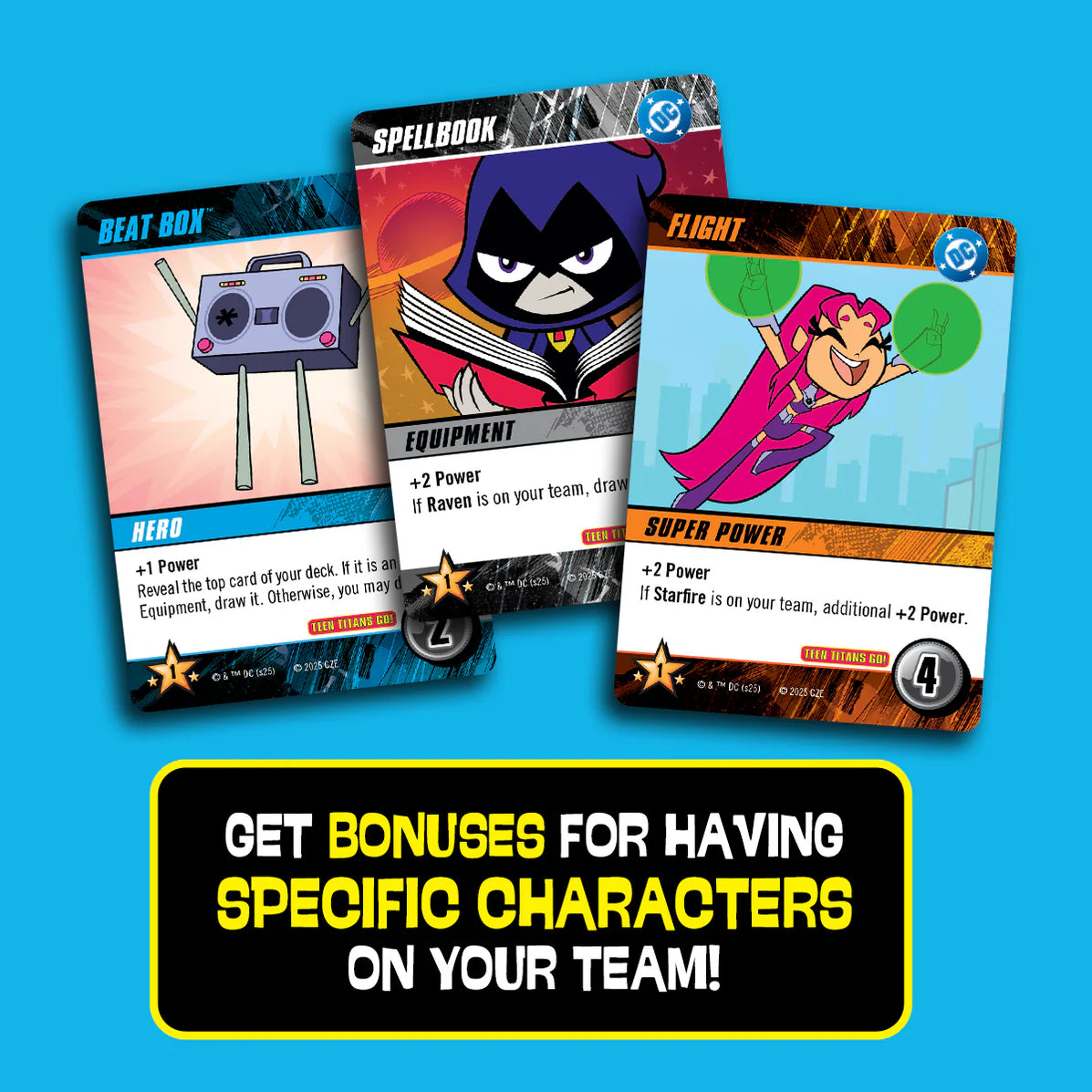 Teen Titans GO! - Deck Building Game - Cryptozoic Entertainment