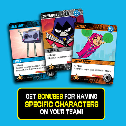 Teen Titans GO! - Deck Building Game - Cryptozoic Entertainment
