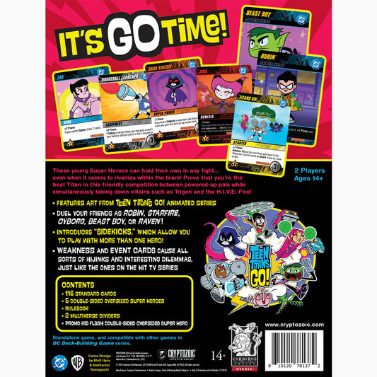 Teen Titans GO! - Deck Building Game - Cryptozoic Entertainment