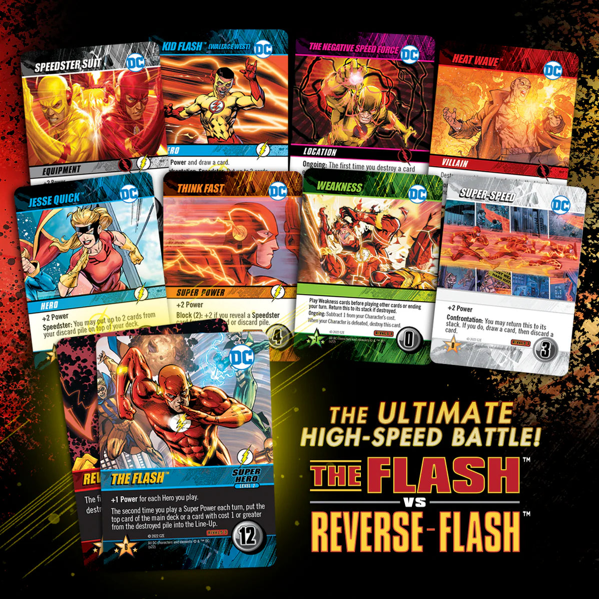 DC Comics Deck Building Game - Rivals - Flash Vs. Reverse Flash