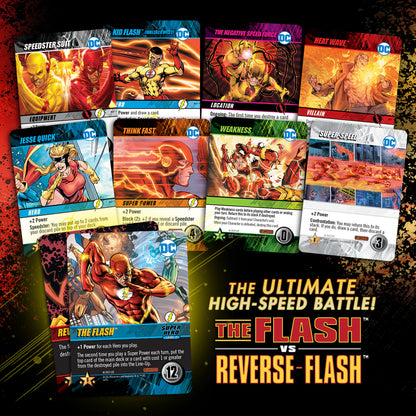 DC Comics Deck Building Game - Rivals - Flash Vs. Reverse Flash