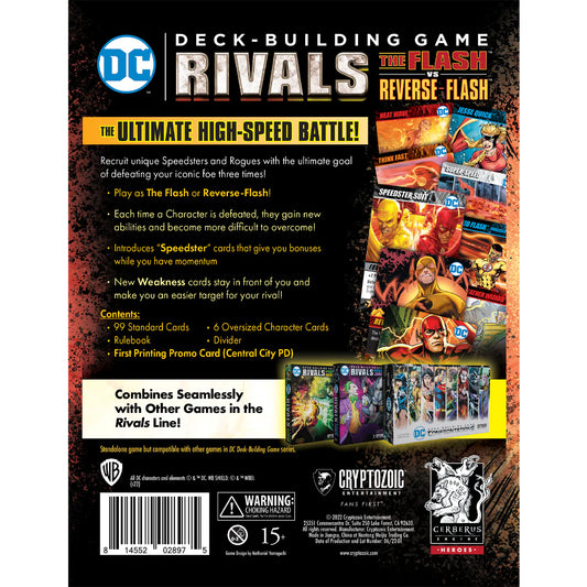 DC Comics Deck Building Game - Rivals - Flash Vs. Reverse Flash