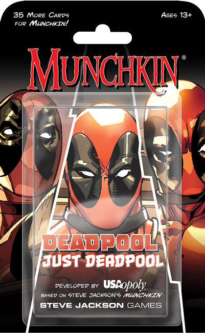 Munchkin - X-Men Edition - Deadpool Pack - Just Deadpool - Steve Jackson Games
