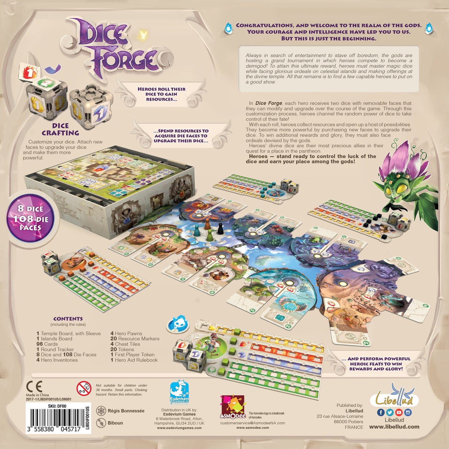 Dice Forge -  A Dice & Board Game - Libellud Games