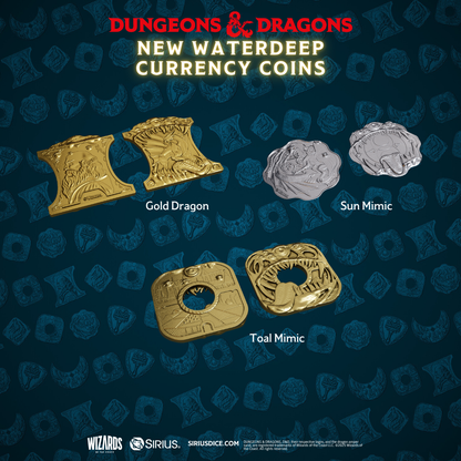 Dungeons & Dragons: Undermountain Treasure Blind Packs - Sirius Dice