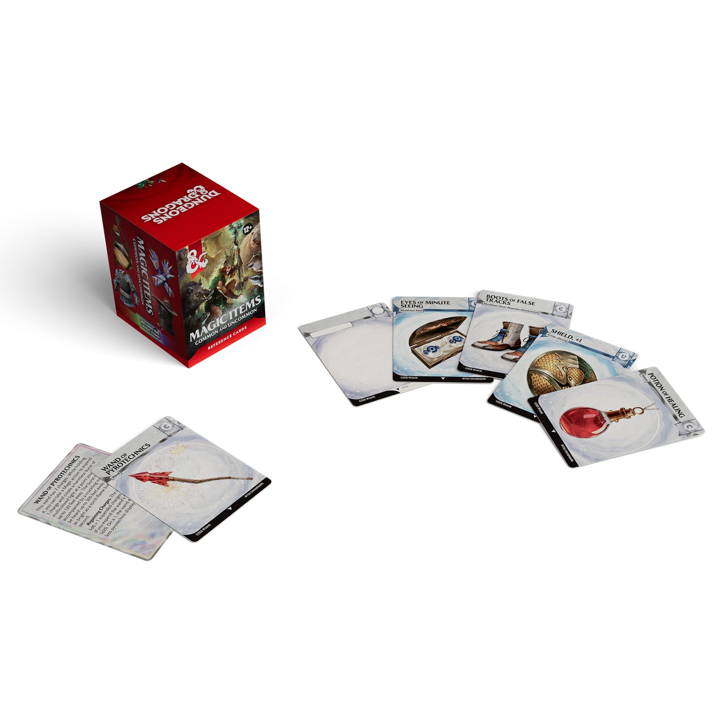Dungeons & Dragons Reference Cards - Trove Magic Items (Common and Uncommon)