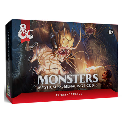 Dungeons & Dragons Reference Cards - Trove Monsters (Mystical and Menacing // CR 0-5)
