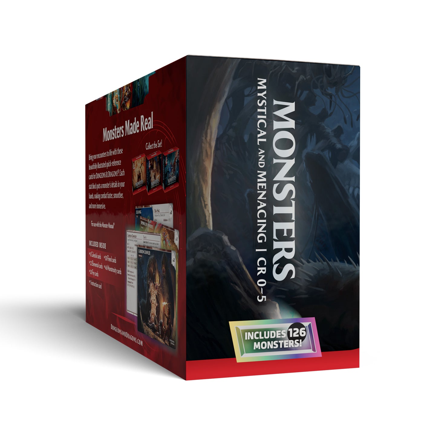 Dungeons & Dragons Reference Cards - Trove Monsters (Mystical and Menacing // CR 0-5)