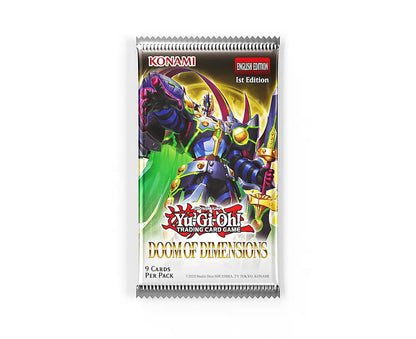 Yu-Gi-Oh! TCG: Doom of Dimensions Booster Pack - Konami