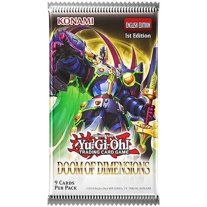 Yu-Gi-Oh! TCG: Doom of Dimensions Booster Pack - Konami