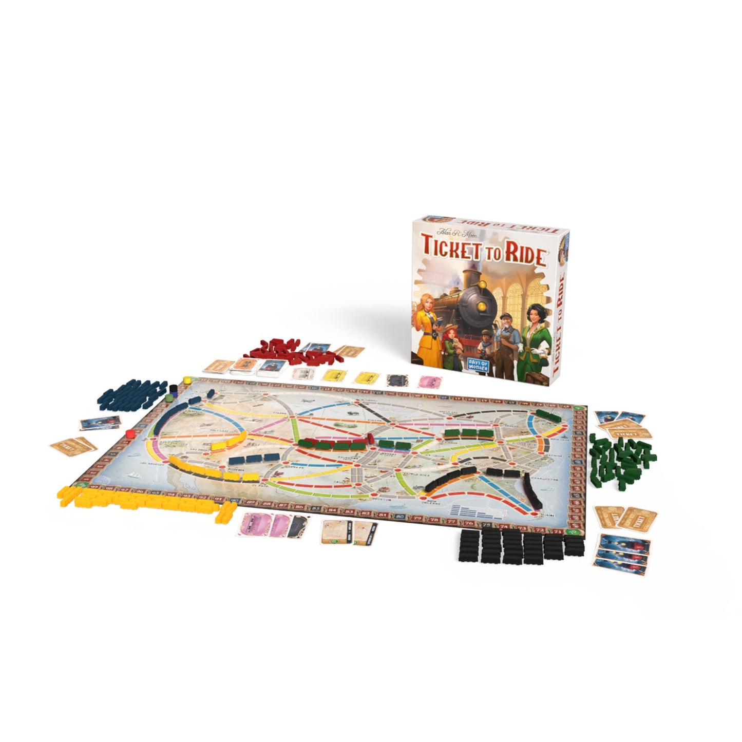 Ticket To Ride - Board Game Refresh - Days of Wonder